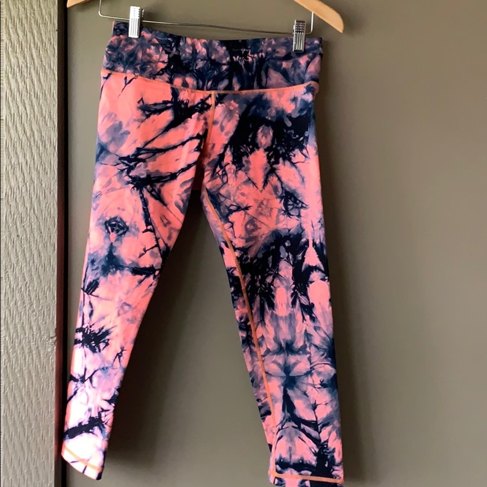 Tie-Dye Spandex workout leggings